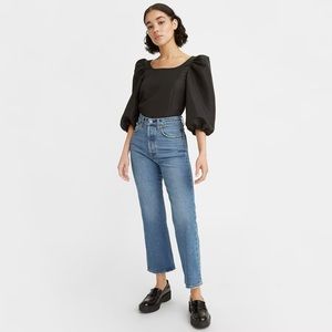 Levi’s Ribcage Crop Boot Jeans